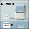 Niimbot B1 English Label Printer Portable Handheld Thermal Printer Mini Barcode QR Code Sticker Paper Color Rolls Maker Cable. 