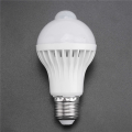 Motion Sensor Bulb Human Body Infrared Induction LED Light Bulbs Automatically Activated Light for Porches (5W). 