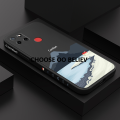 CHOOSE Hontinga for Realme C12 Case Side Design New Mount Back Cover Soft Square Edge Pattern Liquid Silicone Trend Phone Cases Affordable. 