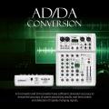DEBRA PRMX-6 4-Channels Audio Mixer DSP Reverb for Live Recording. 