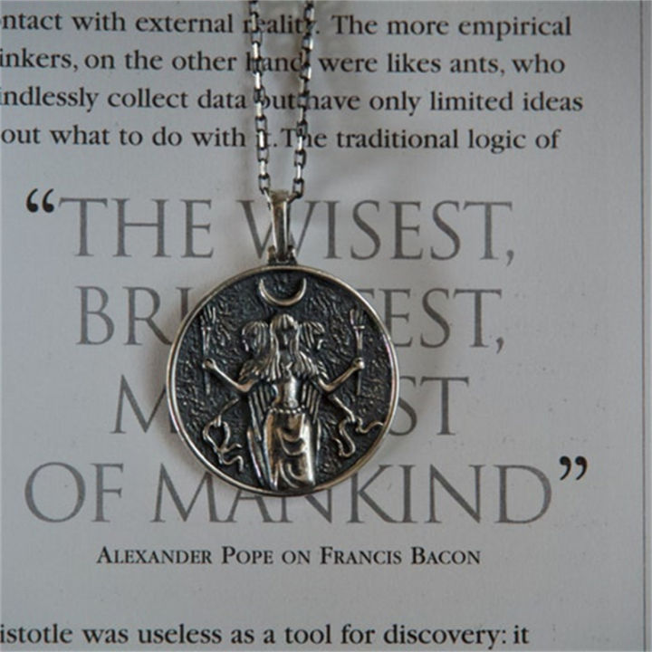 Vintage Style Greek Mythology Half God Hand Holding Holy Fire Snake Pendant Men And Women Pendant Necklace Jewelry Dropshipping