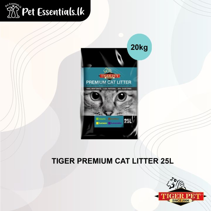 Tiger Premium Cat Litter 25L ( 20Kg )