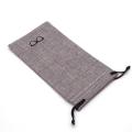 Sunglasses Bag Dust Proof Pouch Pocket Soft Linen Drawstring Microfiber Glasses Carry Eyewear Container Glasses Case. 