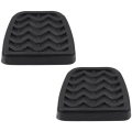 2PCS Clutch Brake Pedal Pad Rubber for. 