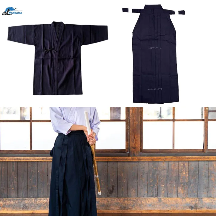 Japanese%20Kendo%20Uniform%20Set%20Kendo%20Outfit%20Men%20Women%20Japanese%20Kimono%20160cm%20-%20Image%203