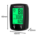 Bicycle Computer Bike Computer Waterproof Speedometer Odometer Cycling Stopwatch Bicycle Accessories Black. 
