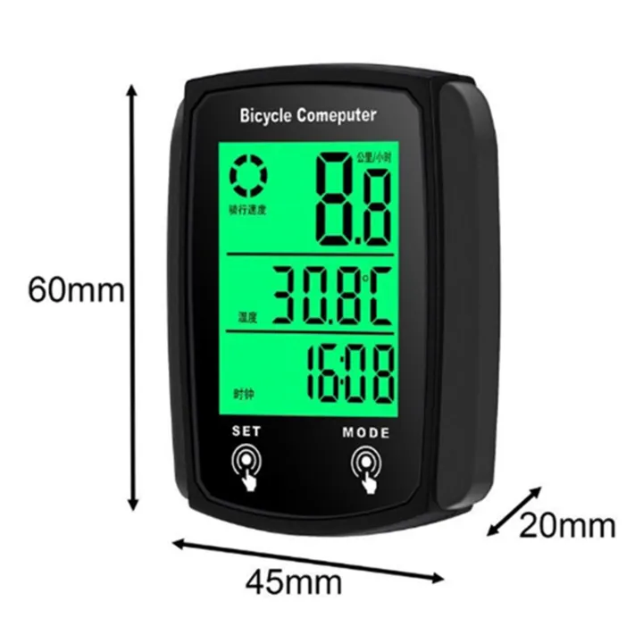 Bicycle%20Computer%20Bike%20Computer%20Waterproof%20Speedometer%20Odometer%20Cycling%20Stopwatch%20Bicycle%20Accessories%20Black%20-%20Image%202