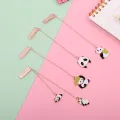 Unique Bookmark Design Meteor Rabbit Bookmark Panda Bookmark Rocket Bottle Bookmark Cat-shaped Bookmark. 