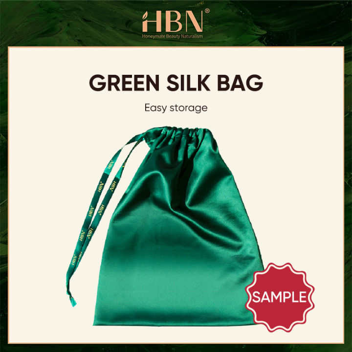 HBN· Solid Color Drawstring Bag Travel Storage Organizer Bag 20*26cm