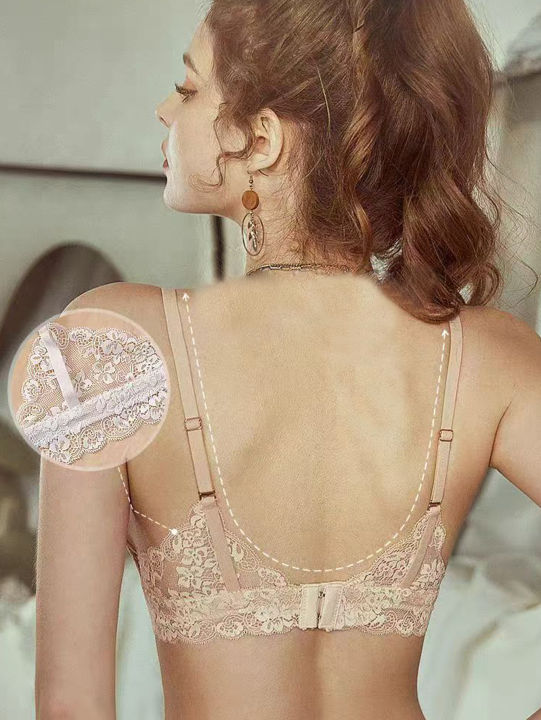 Women's%20Japanese%20bra%20with%20no%20steel%20ring,%20lace%20lace%20and%20lace,%20thin%20and%20sexy%20collection,%20small%20chest%20special%20triangular%20cup%20bra%20-%20Image%206