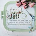 5 Pcs Embroidery Hoop Rectangle Embroidery Frame Cross Stitch Hoop Sewing Tool for Art Craft Handy Sewing,with Needles. 