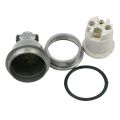 Power Cord Cable E27 Ceramic Reptile Heating Lamp Holders Base Eu Hanging Fixture Socket Adapter With Switch Farm Breeding. 