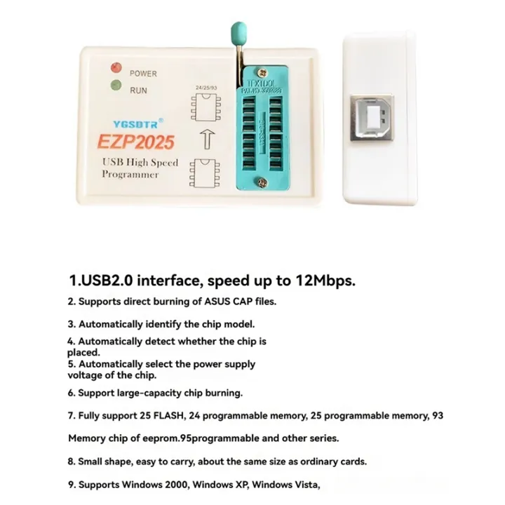 BRADOO%20EZP2025%20Drive%20Free%20USB%20Programmer%20Supports%2024/25/93/95EEPROM%20SPI%20FLASH%20Chips%20BIOS%20Burning%20-%20Image%208