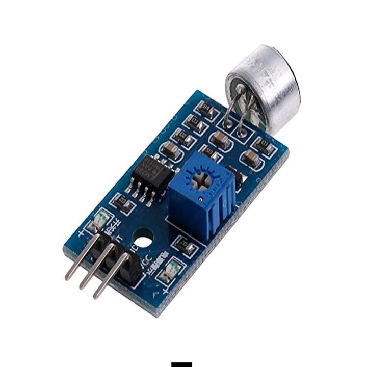 LM393 Microphone Amplifier Sound Sensor MIC Voice High Sensitivity ...