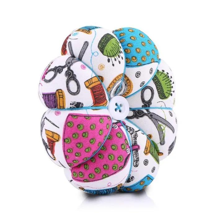 1%20pcs%20Creative%20Pumpkin%20Ball%20Shape%20Needle%20Pin%20Cushion%20With%20Elastic%20Wrist%20Belt%20-%20Image%205