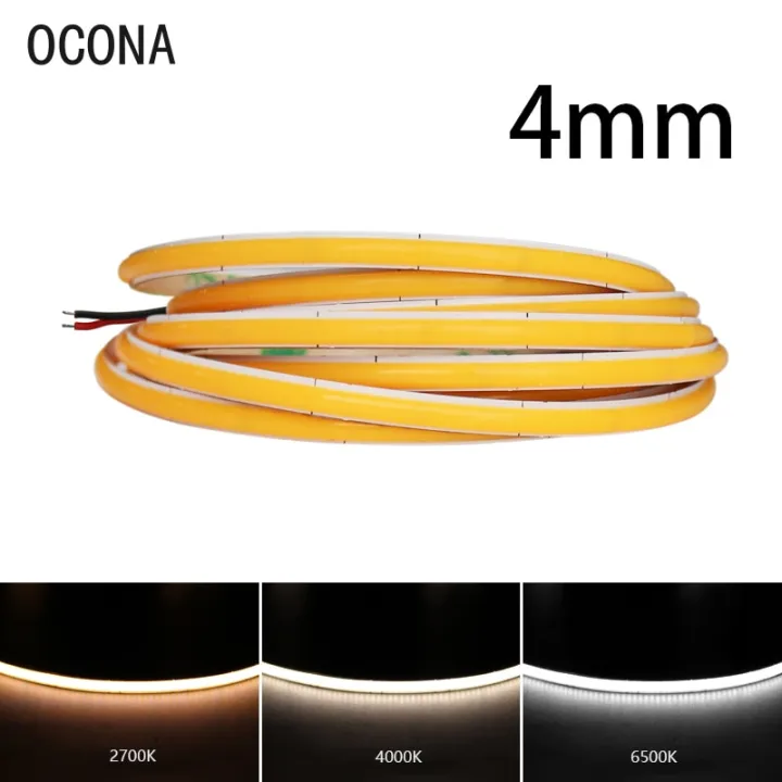 4mm%20Narrow%20COB%20LED%20Strip%20Lights%20for%20Car%20Wall%20Room%20Decoration%2012V%2024V%20480LED%20Warm%20Cool%20White%20Light%20Bar%20Flexible%20Ribbon%20Diode%20Tape-2700K-0.5m-12V-%20-%20Image%203