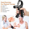 Grip Strength Trainer Hand Strengthener Exercise Gripper Non-Slip Hand Exerciser Adjustable Resistance 11-132 Lbs 5-60KG. 