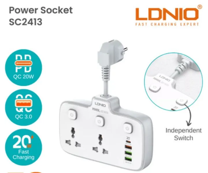 Power%20Socket%20SC2413%20Extension%20Plug%20with%20USB%2020W%20Socket%20Extension%20Cord%20Universal%20Outlets%201%20PD%20&%20QC3.0%20&%202%20Auto%20ID%20-%20Image%202