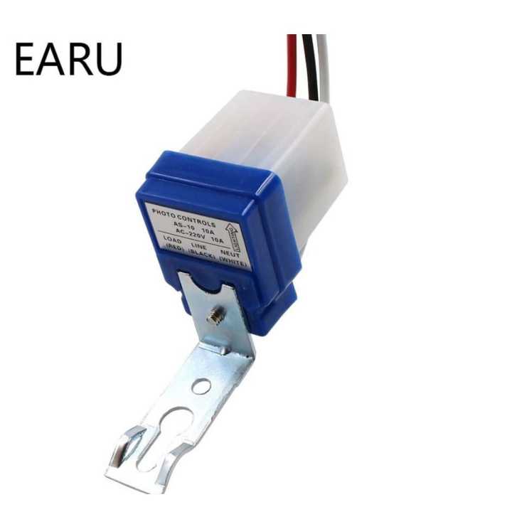 Automatic On Off Light Sensor Switch AC 220V 50-60Hz 10A | Daraz.lk