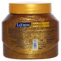 LA FRESH Face & Body Gold Scrub lfbg With Vitamin E 500 Ml for Gold Facial Remove Reduce Blackheads and Whiteheads.. 