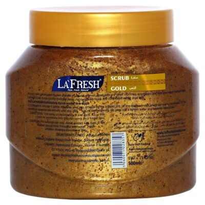 LA%20FRESH%20Face%20&%20Body%20Gold%20Scrub%20lfbg%20With%20Vitamin%20E%20500%20Ml%20for%20Gold%20Facial%20Remove%20Reduce%20Blackheads%20and%20Whiteheads.%20-%20Image%203