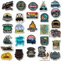 20/40/60 pcs Camping Stickers Travel Hike Nature Waterproof Stickers Decal. 