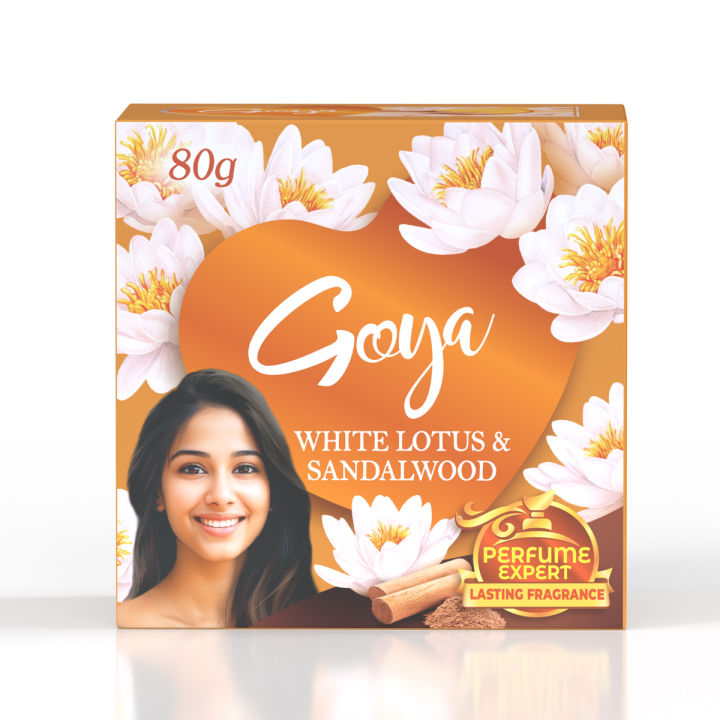 Goya Soap White Lotus And Sandalwood 80G        