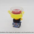 1pc 22MM Emergency Stop Switch Cover 55x37MM Durable PC Protector for Flat ButtonPush Button/Knob Switch. 
