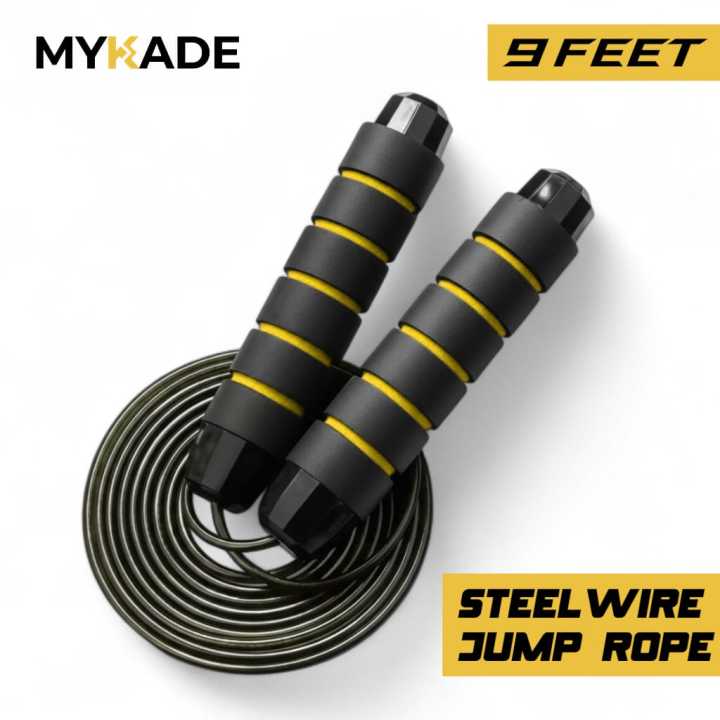 Skipping%20Rope,%20Jumping%20Rope,%20Weighted%20Skipping%20Rope%20with%20Non-slip%20Handle,%20Speed%20Rope%20PVC,%20Adjustable%20Length%20of%209%20Feet,%20Suitable%20for%20Aerobic%20Exercise%20Like%20Speed%20Training,%20Endurance%20Training%20and%20Fitness%20Gym%20-%20Image%204