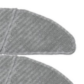 4PCS Mop Cloths Replacement Accessories for Midea S8+ M7 Pro Robotic Vacuum Cleaner. 