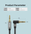 ESSAGER AUX Cable 3.5mm Jack Audio Cable For Speaker Wire Headphone Car 3.5 mm Jack Hifi Aux Adapter Cord For Xiaomi mi Laptop. 