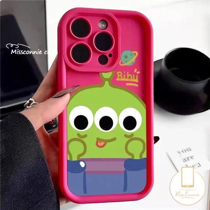 For%20Samsung%20A23%20A13%20A14%20A54%20A24%20A04%20A50%20A32%20A04s%20A34%20A12%20A30s%20A52%20A52s%20A20%20A03%20A50s%20A11%20A21s%20A10s%20A51%20A03s%20A20s%20A31%20A02s%20A30%20Lovely%20Alien%20Three-eyed%20Monster%20Cartoon%20Disney%20Green%20Red%20Case%20-%20Image%202
