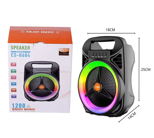 New Arrival CS-0604 Single 6.5 Inch Portable Audio System Speakers Caixa De Som for Dj Outdoor Home Theatre