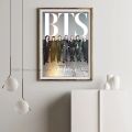 【NEW】 Home Decor Poster Korean Popular Music B-Bangtan Boy-Band-Bts Indoor Wall Sticker Bedroom Hanging Painting Bedside Decoration. 