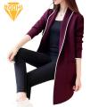 Casual Women Jacket Stylish Women's Fall Winter Jacket Open Stitch Cardigan Warm Coat with Pockets Southeast Asian Buyers' Favorite Women Winter Jacket. 