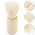 WHITE CLOUD Shaving Brush Wooden Handle Barber Salon Neck Shaver Saloon Shave Brush. 