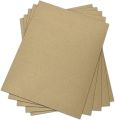 A4 A3 Chipboard Sheets Brown Kraft Cardboard for Scrapbooking Picture Frame Backing (1MM 2MM Thick) Paper Board. 
