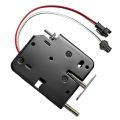 12V 2A Intelligent Electronic Control Electromagnetic Lock, Locker Express Cabinet Lock, Access Control System Cabinet. 