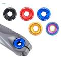 Bike Crankset Screw MTB Mountain Road Bicycle Crank Arm Bolts Blue. 