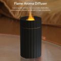 Portable Moisturize Water Sprayer Colorful Night Light Flame Humidifier Aroma Diffuser Atmosphere Light Timed Shutdown. 