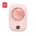 👍Mini Halter Neck Fan Usb Charging Strong Wind Power Nose-less Neckband Waist Fan Qdt New Style Lazy Person. 