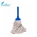 COTTON MOP 350G WITH 120CM PLASTIC COATED METAL HANDLE - FEATHER. 