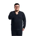 Cold-Proof Warm plus Size Fat People 300 Autumn Suit Thickened Fleece-lined Men's Thermal Clothes plus-Sized plus-Sized. 