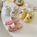【ZOSR】Women Waterproof Slippers Summer Outdoor Women Slides Soft Sole Garden Shoes Flat Sole Girls Clogs Sandals. 