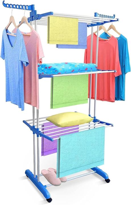 Heavy Duty Cloth drying rack, outdoor cloth stand, multiple layer ...