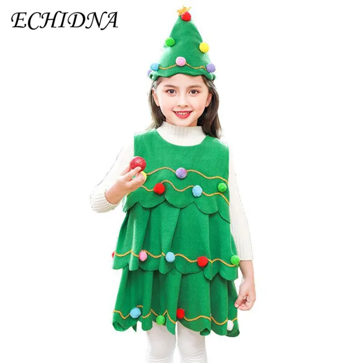 Christmas%20Costumes%20for%20Kids%20Festive%20Christmas%20Tree%20Costume%20Set%20for%20Girls%20Easy%20to%20Clean%20Xmas%20Hat%20Dress%20for%20Performance%20Cosplay%20Perfect%20Holiday%20Gift%20Snowman%20Outfits%20for%20Kids%20-%20Image%207
