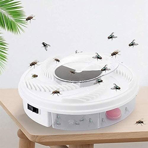 Machine Take Insects USB Powered Fly Trap Machine, Automatic Rotating Electric Insect ...
