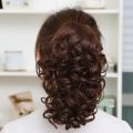 【Must-Have Style】 Heat Resistant Fiber Curly Drawstring Ponytail Wig Hair Extension Fluffy Short Wavy Ponytail Synthetic Natural Pony Tail Hairpiece Girls.