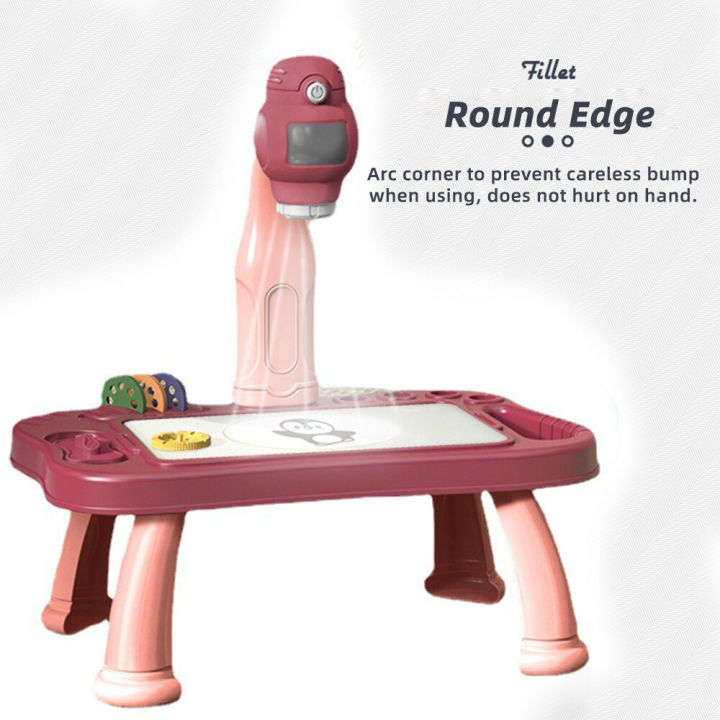 Smart%20Projector%20Desk%20Projection%20Kids%20Tracing%20Drawing%20Toy%20Board%20Table%20Children%20Mainan%20Alat%20Melukis%20Kanak%20-%20Image%204