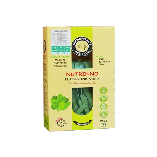 Nutrinno and Spinach Fettuccine Pasta